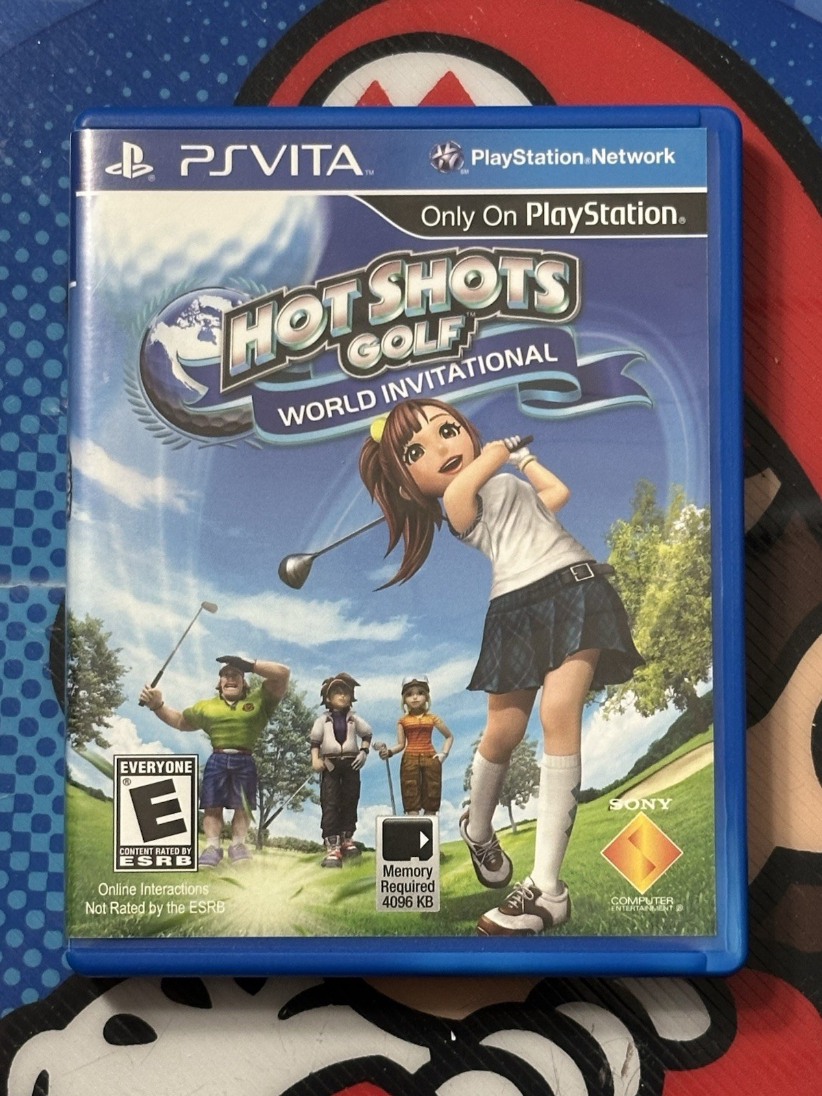 PS Vita Hot Shots Golf World Invitational Sony PlayStation Vita 2012 Complete