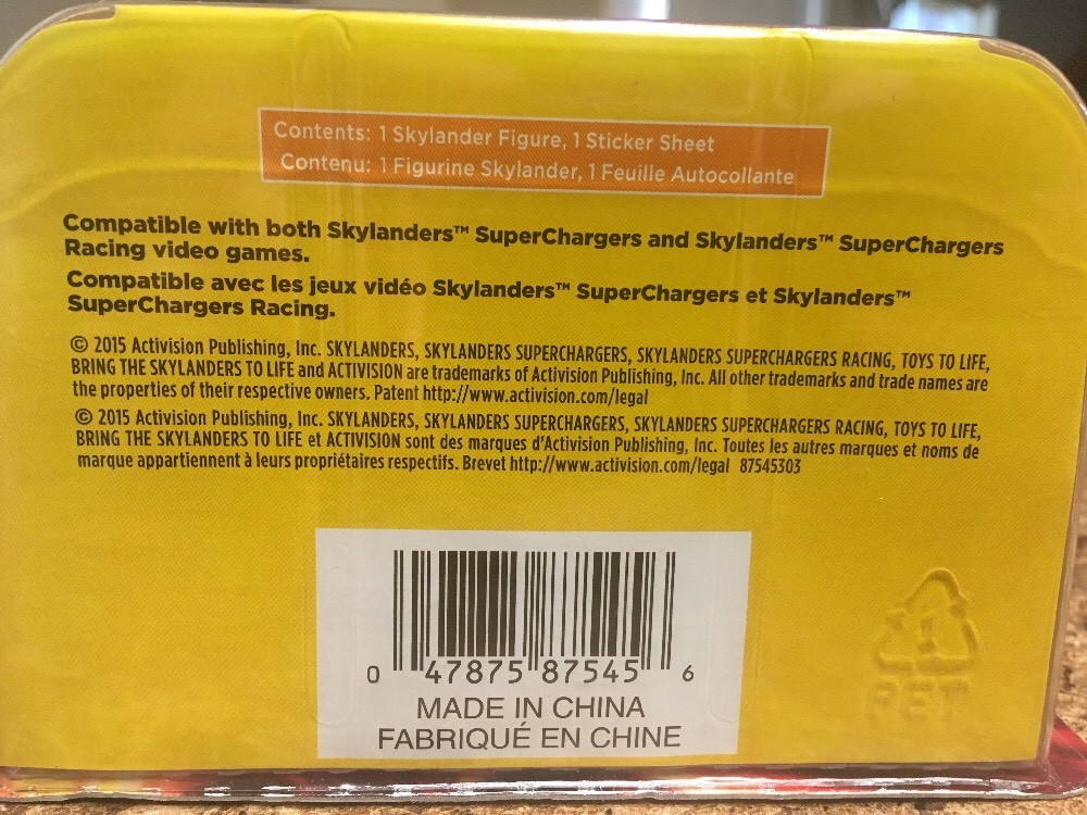 NEW Skylanders SuperChargers: Land Vehicle Burn Cycle Character Pack – SEALED