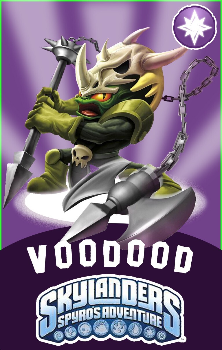 Skylanders Spyro’s Adventure Voodood NFC Card FREE SHIPPING