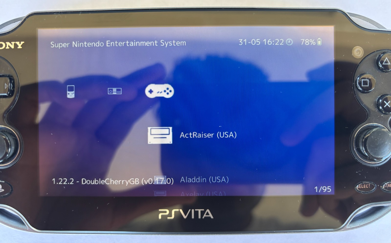 SONY PLAYSTATION VITA OLED PCH-1000/1100 FIRMWARE 3.65 128GB – SHIP IN 1-DAY