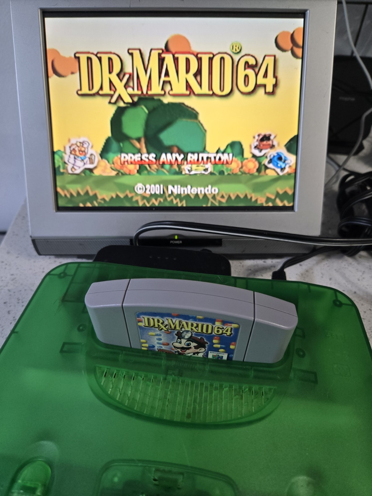 Dr. Mario 64 (Nintendo 64, N64) Authentic Cartridge Only Tested!