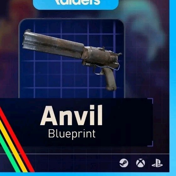 ARC Raiders Anvil Blueprint In-Game Item