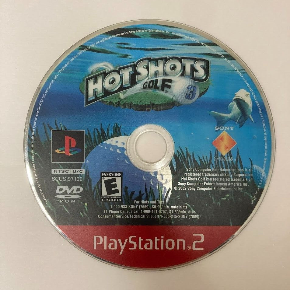 Hot Shots Golf 3 PS2 PlayStation 2 Game Tested