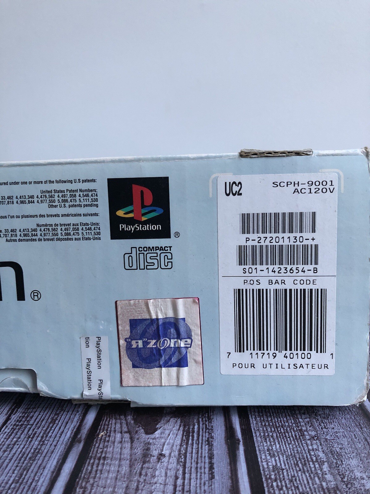 PS1 Console W/ Box (US) Resident Evil 1 Directors Cut / RE 2 DualShock EDT.