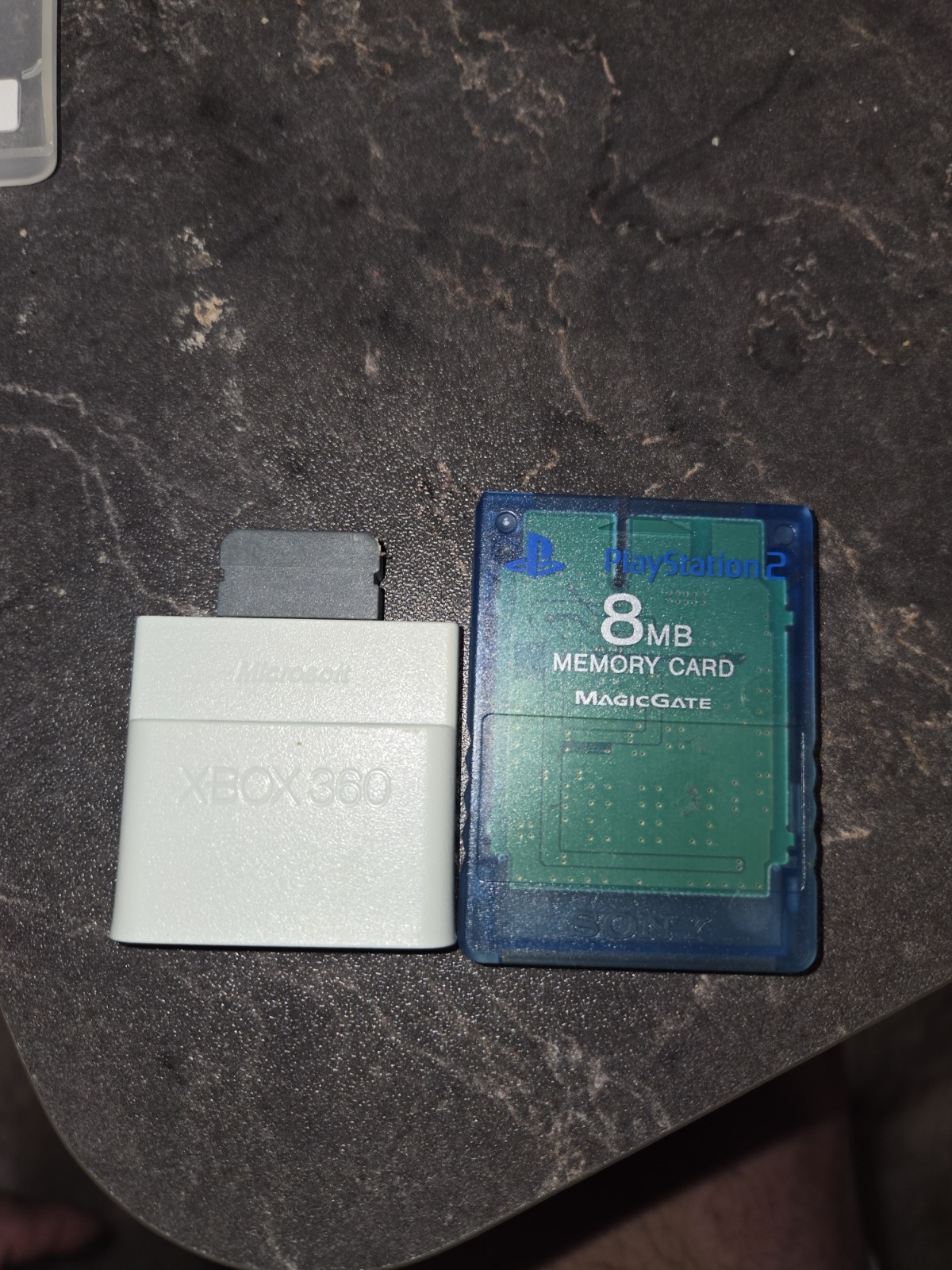 PS2 Memory Card MagicGate Various Colors SCPH10020 Used And 64 Mb Xbox Memory…
