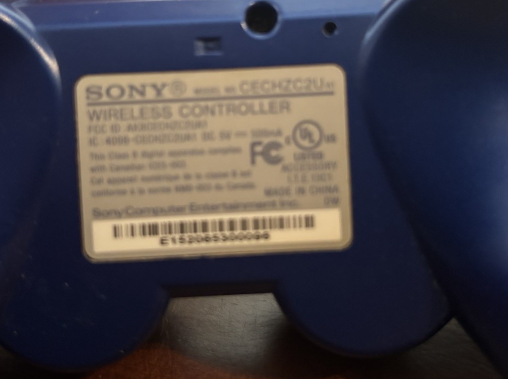 Sony DUALSHOCK 3 PS3 Wireless Bluetooth SIXAXIS Controller, Blue CECHZC2Ua1