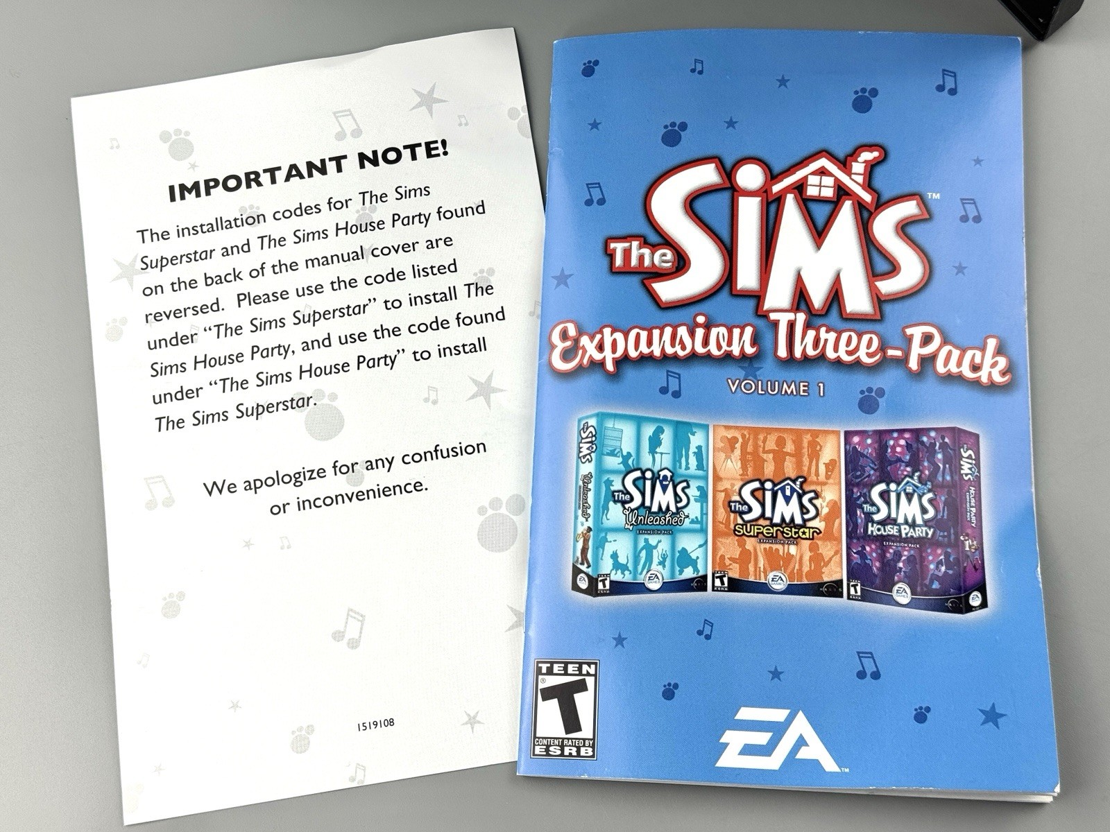 The Sims Expansion Three-Pack: Volume 1 (PC, 2005) CIB Complete – 3 Pack Vol One