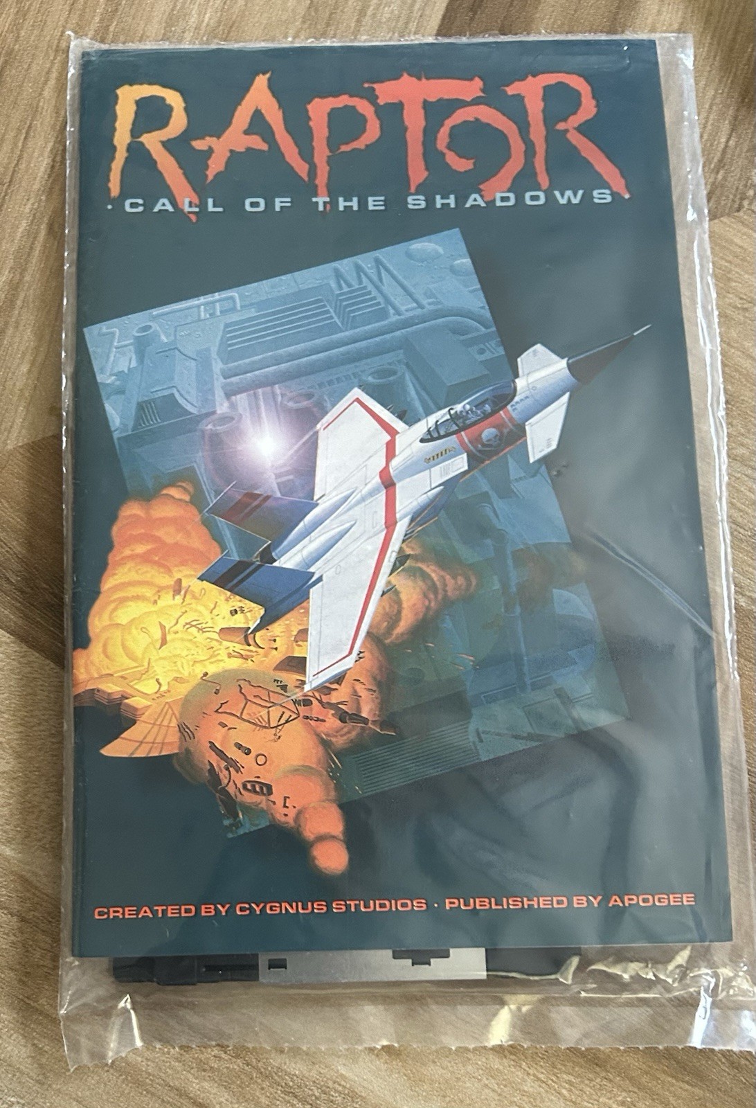 RAPTOR Call Of The Shadows Scrolling Shooter PC Game 3.5″ SEALED