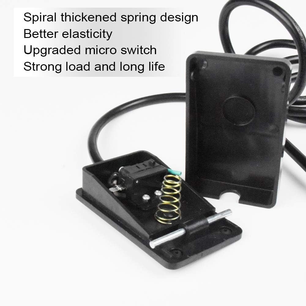 5-ft Heavy-Duty Foot Switch with Copper Contacts for Reliable Machine Control