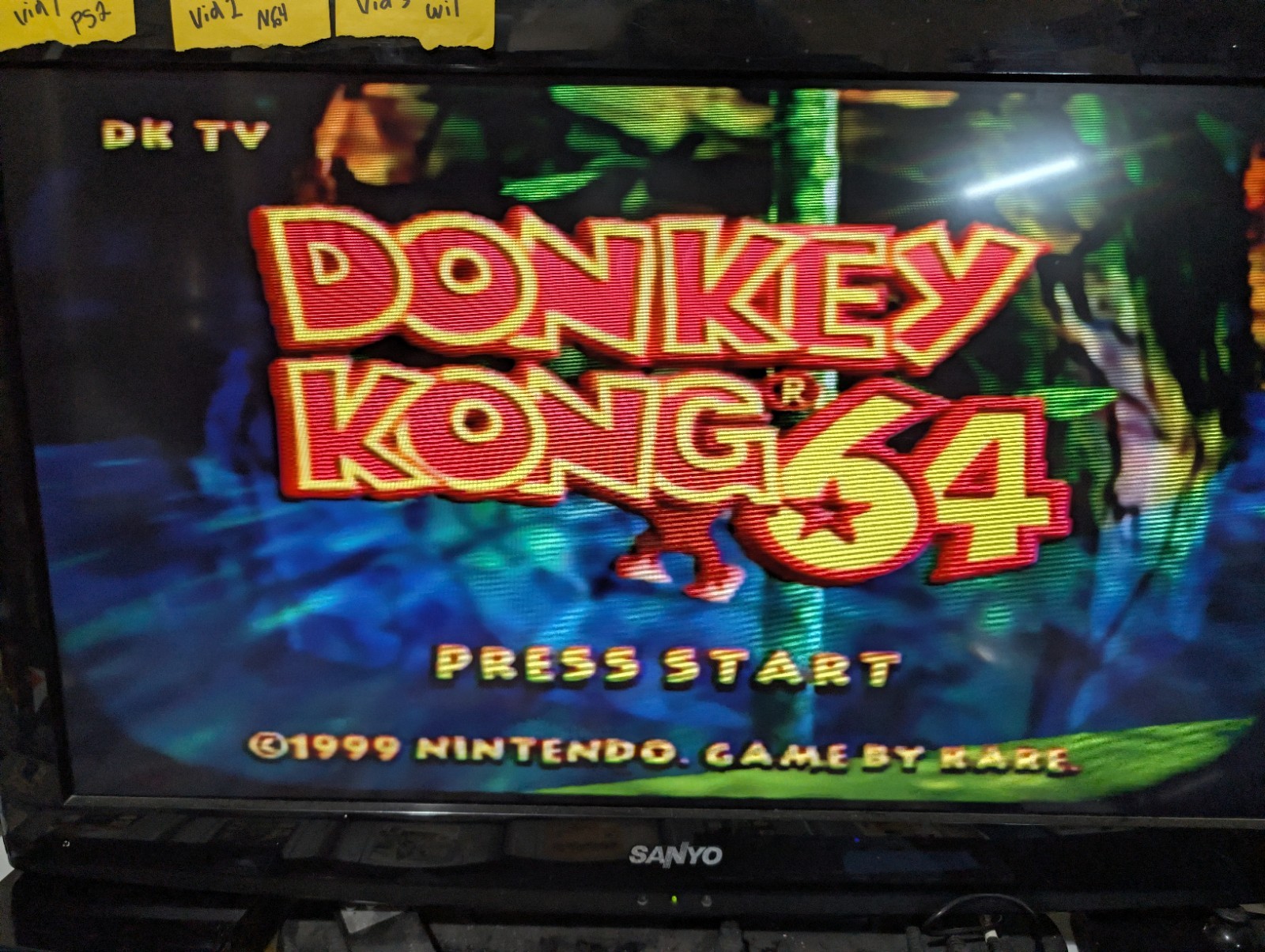 Donkey Kong 64 ( Nintendo 64 N64 ) Near Mint – Authentic – Tested – With Case