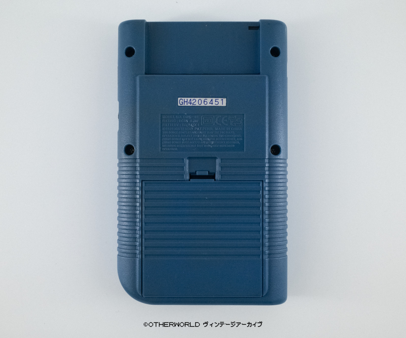 ☆NINTENDO GAME BOY PLAY IT LOUD BLUE DMG-001 RARE JAPANESE & EUROPEAN EXCLUSIVE☆