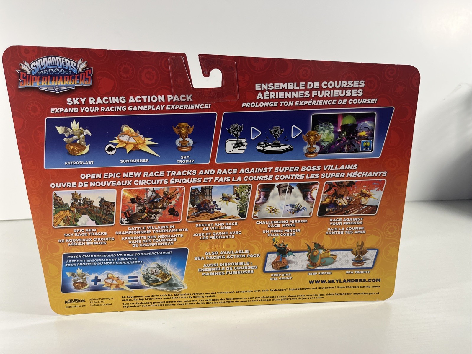 Skylanders Superchargers Sky Racing Action Pack unopened