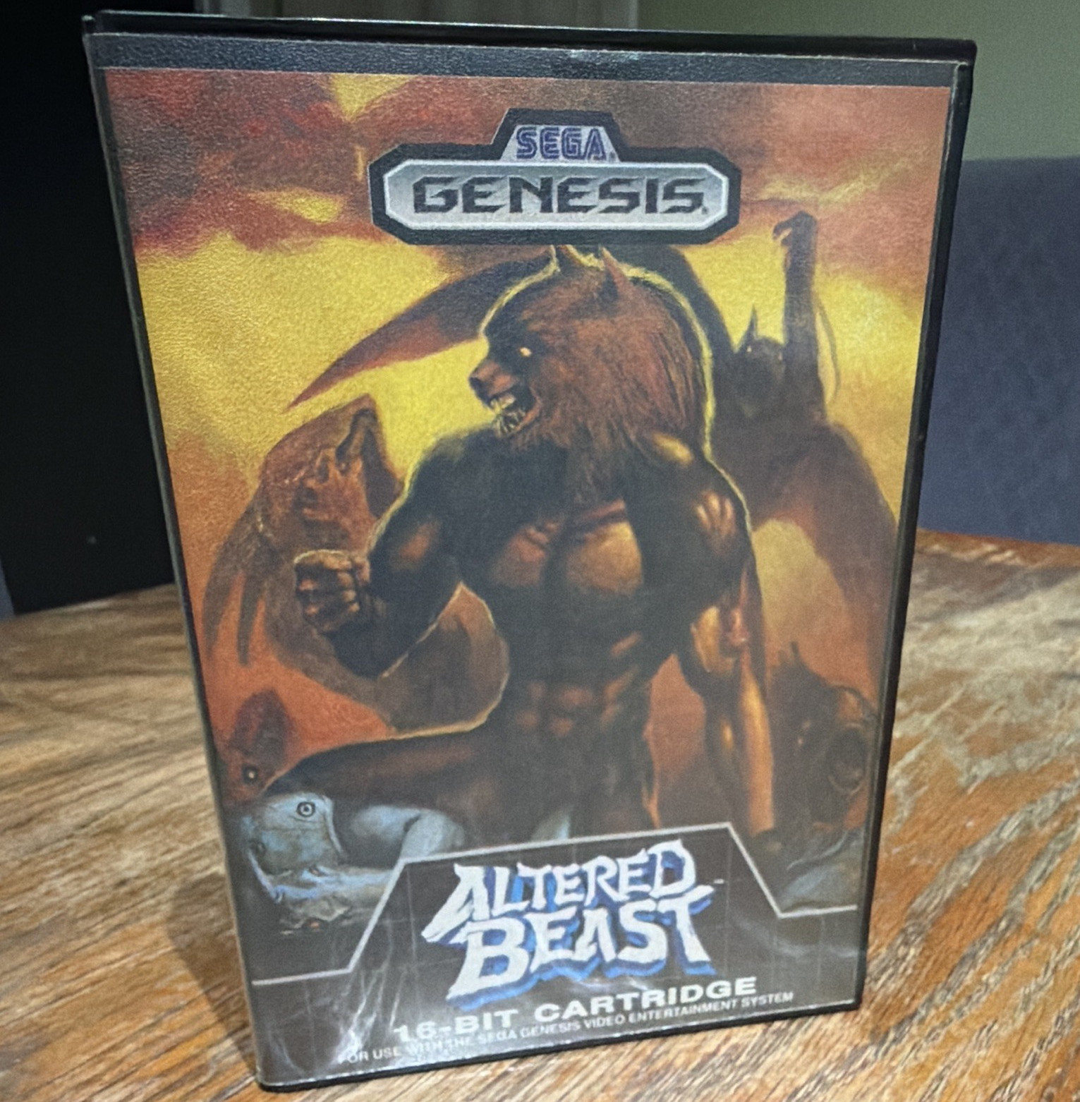Sega Altered Beast (Sega Genesis) 16-Bit Cartridge w/ Manual – Action Adventure