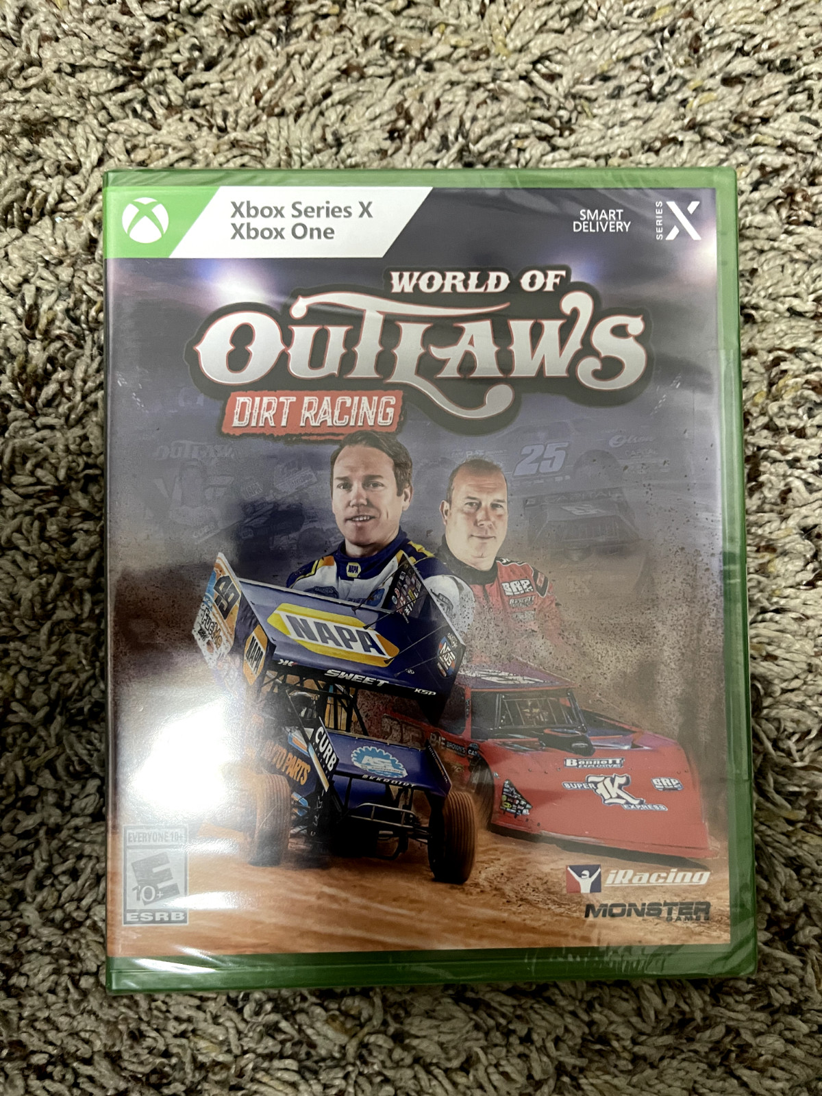 World Of Outlaws Dirt Racing – XBOX SERIES X XBOX ONE – Brand New Sealed