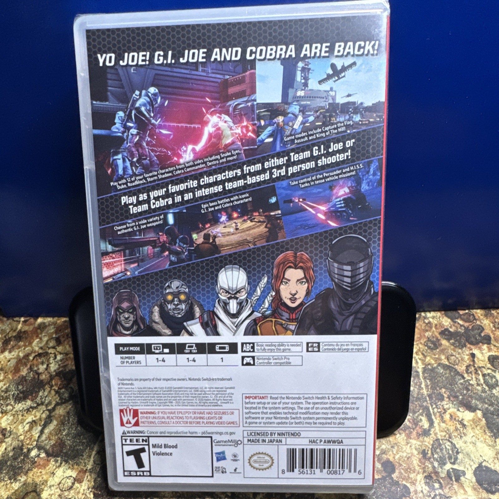 GameMill G.I. Joe: Operation Blackout Nintendo Switch Multiplayer T-Teen