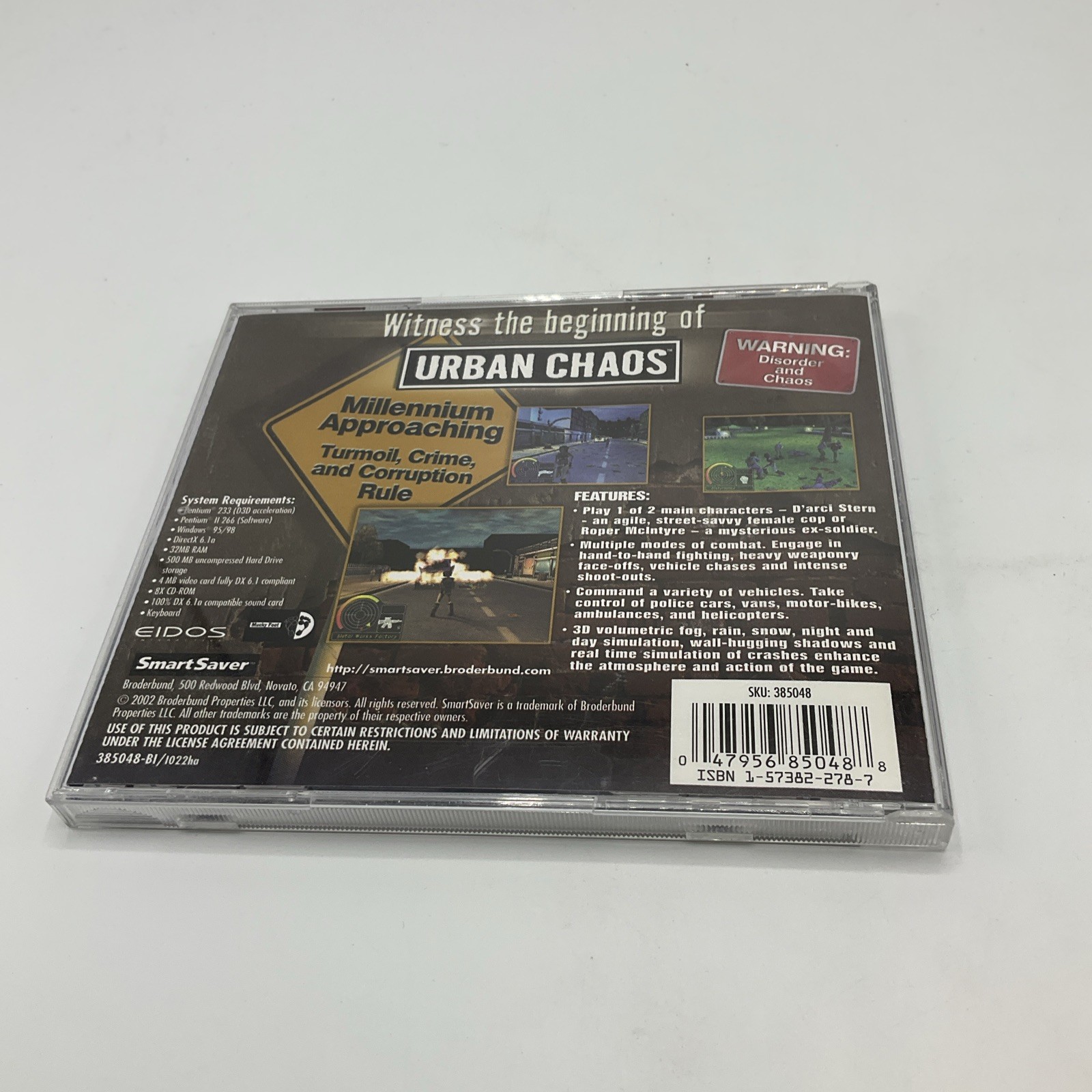 Urban Chaos (Windows 95, 2002) CIB Complete