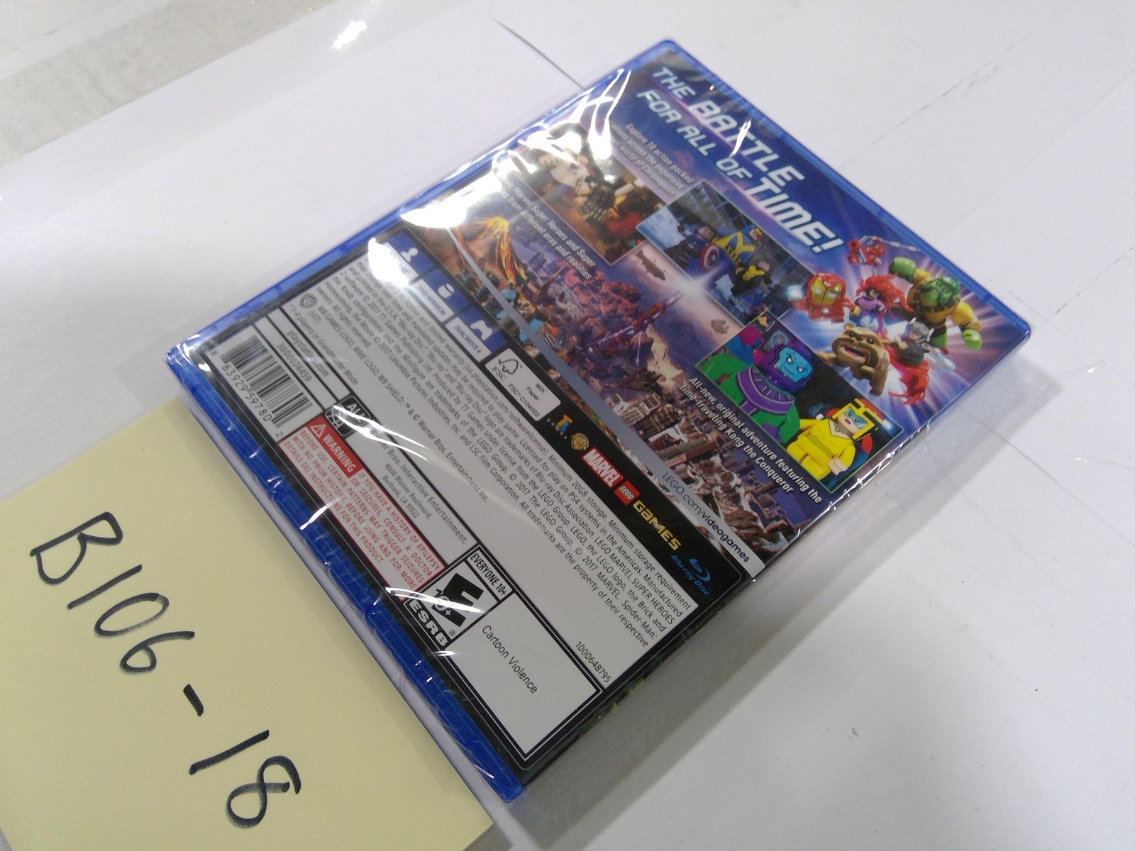 LEGO Marvel Super Heroes 2 PS4 Video Game New Sealed WB Games E10+ Family Kids