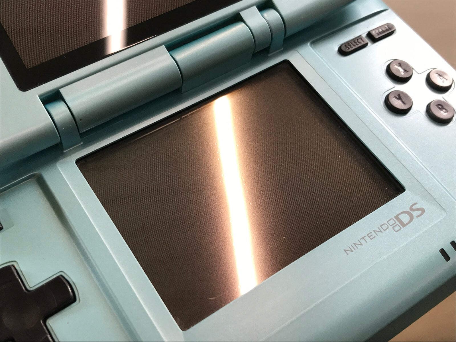 Nintendo DS Turquoise Blue Console Nintendo Japan – With Defects LH1231