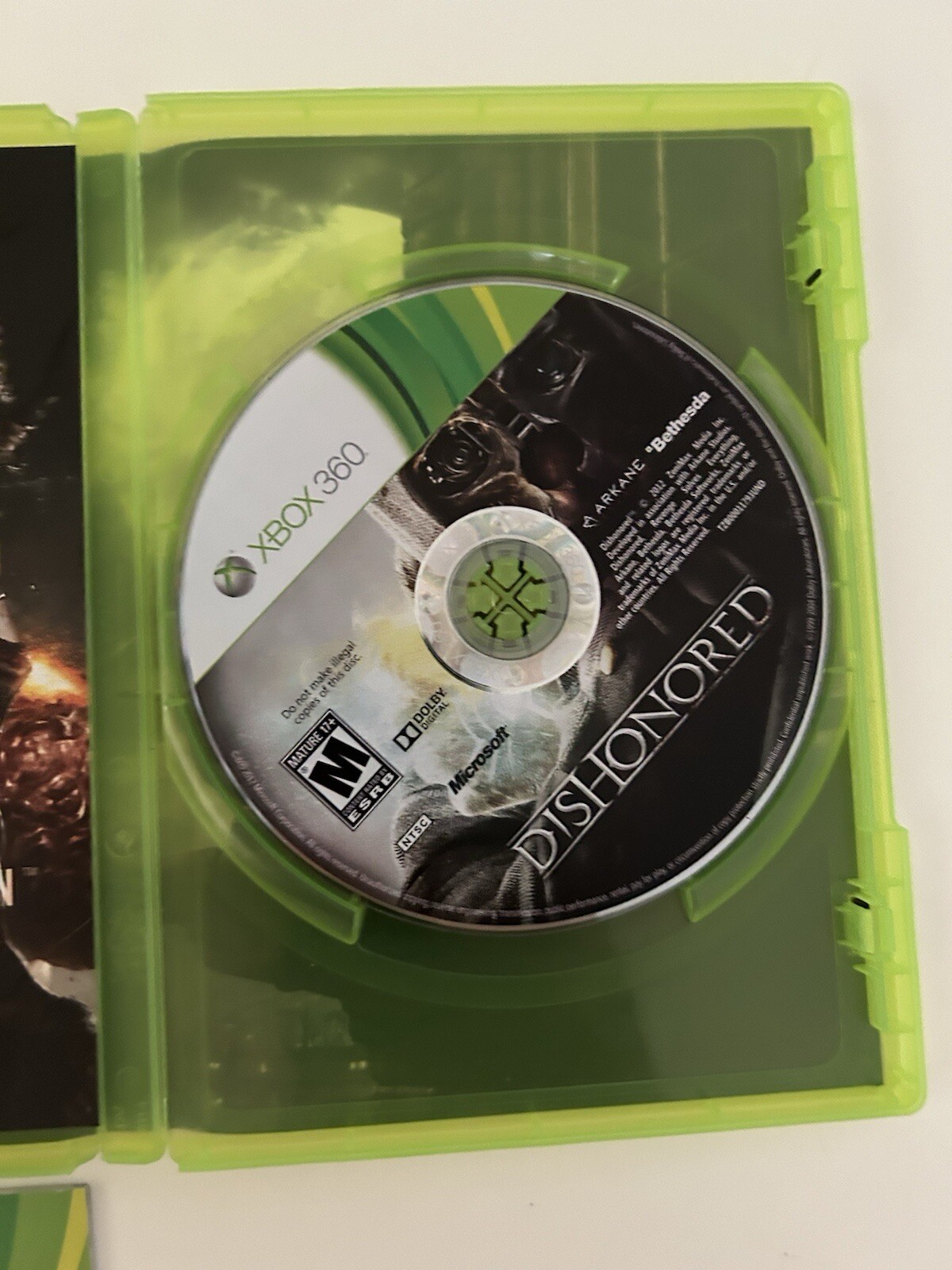 Dishonored – Xbox 360 AD Complete CIB – (See Pics)