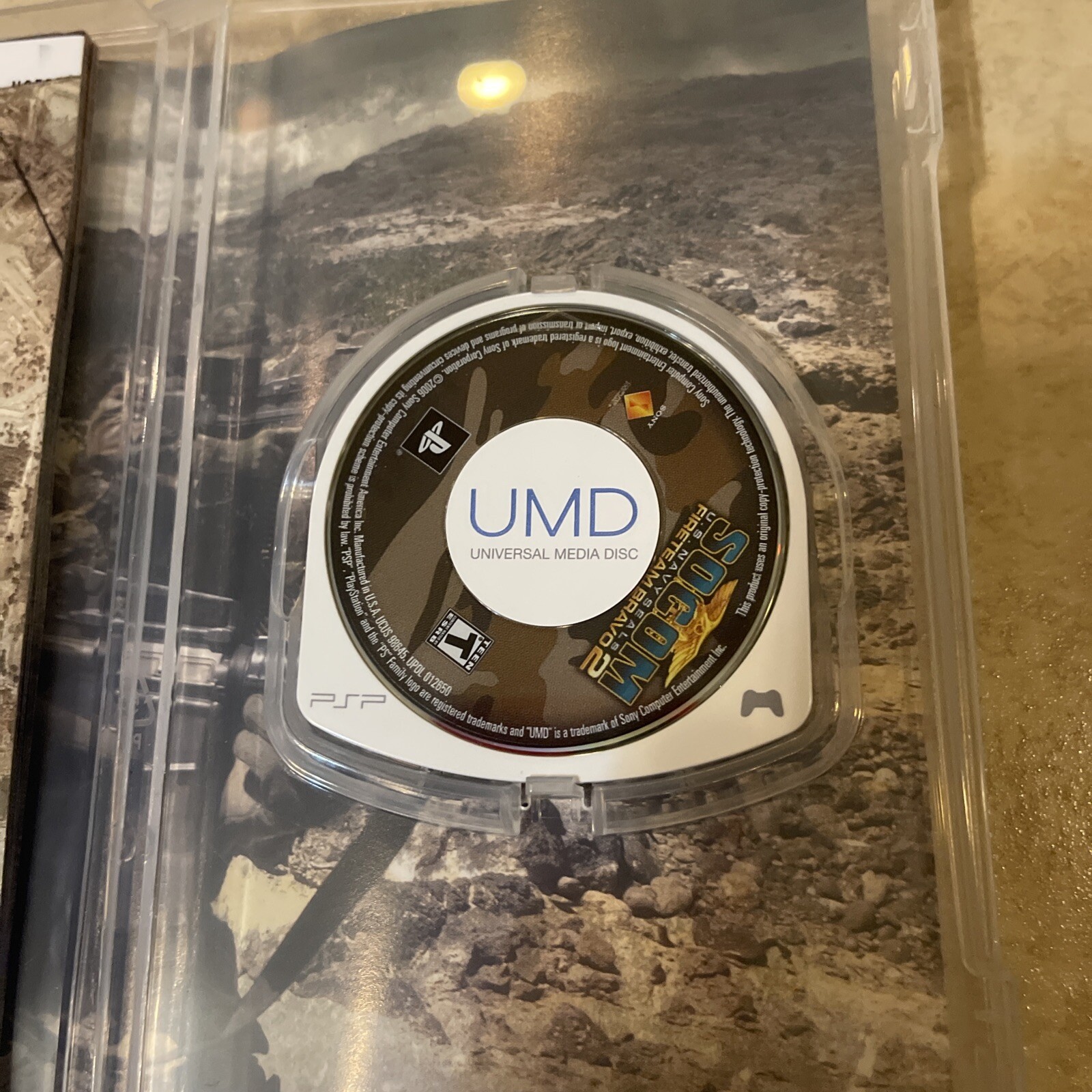 Socom Fireteam Bravo 2 GH (Sony PSP Playstation Portable) Complete CIB Tested!