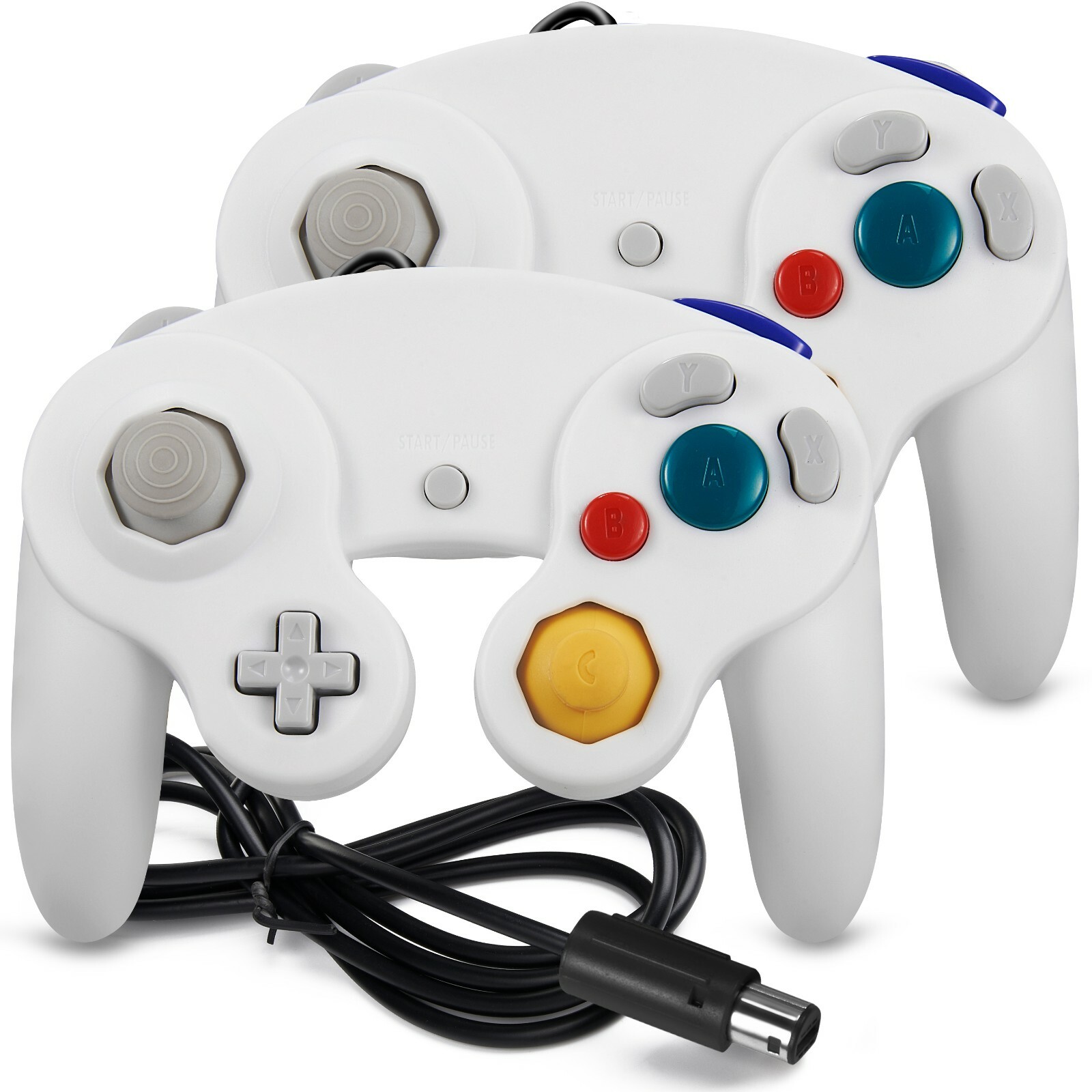 Wireless Game Controller W/ Adapter /Wired For Gamecube Retro Classic GC NGC