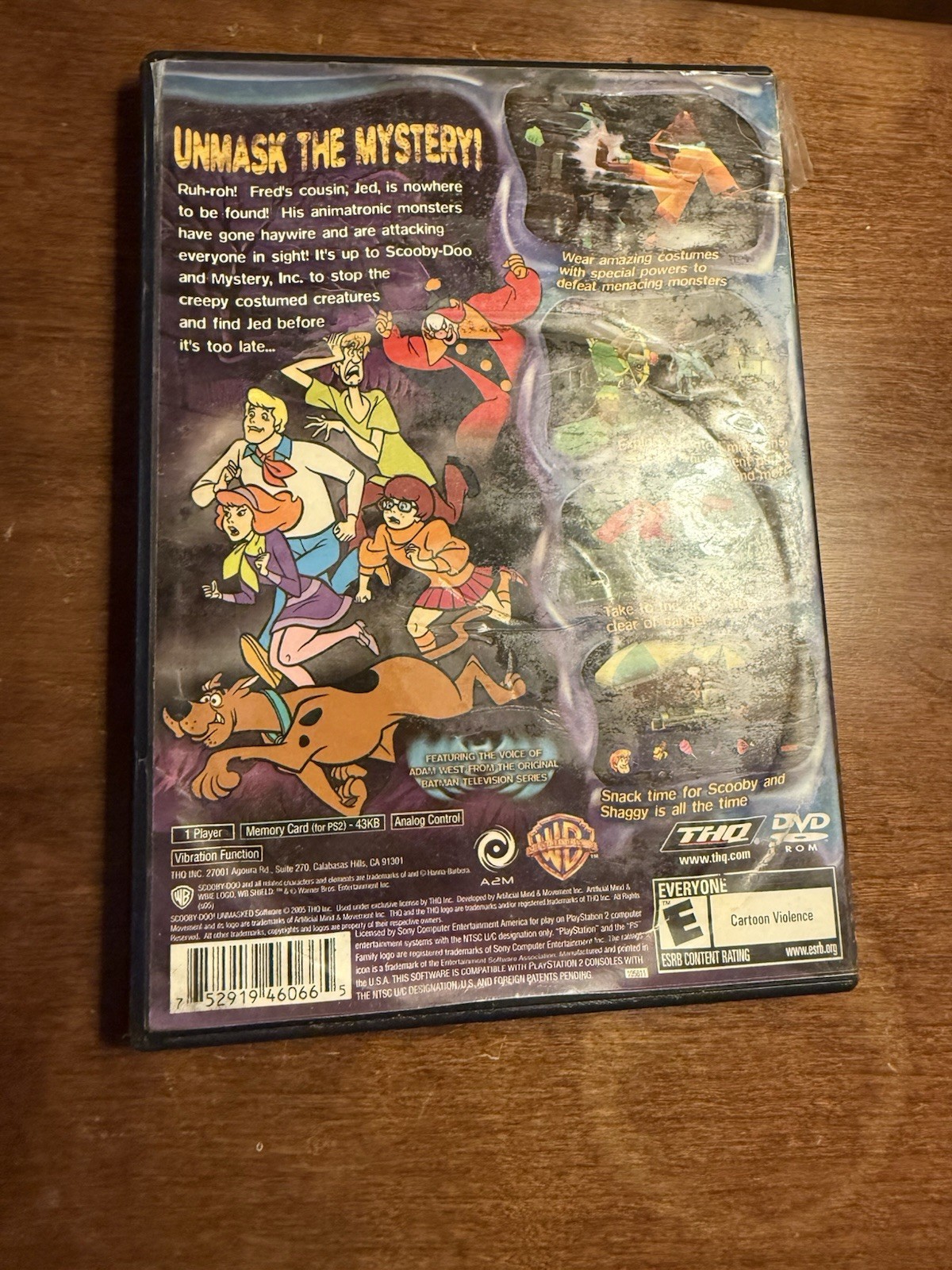 Scooby-Doo Unmasked PS2 PlayStation 2 Complete CIB With Manual