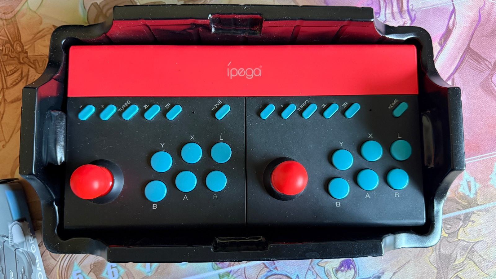 HORI Split Pad Compact Attachment Set BRAND NEW + Ipega Dual Arcade stick