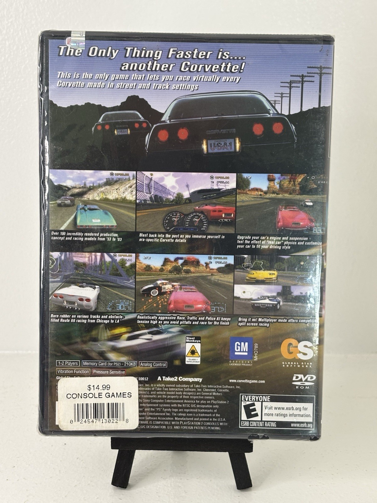 Corvette (PS2) Sealed PlayStation 2 Racing Video Game New