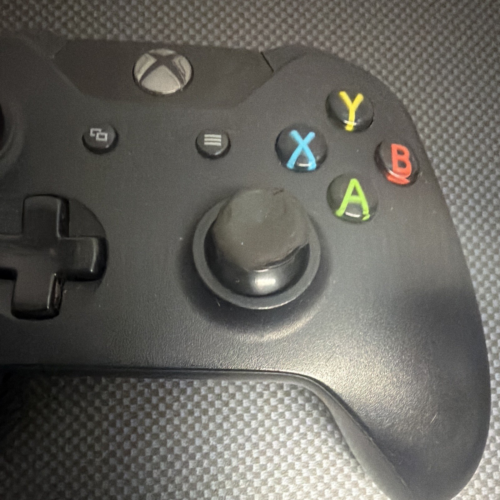 Microsoft Xbox One Wireless Controller Model 1537 Black Plastic Wireless