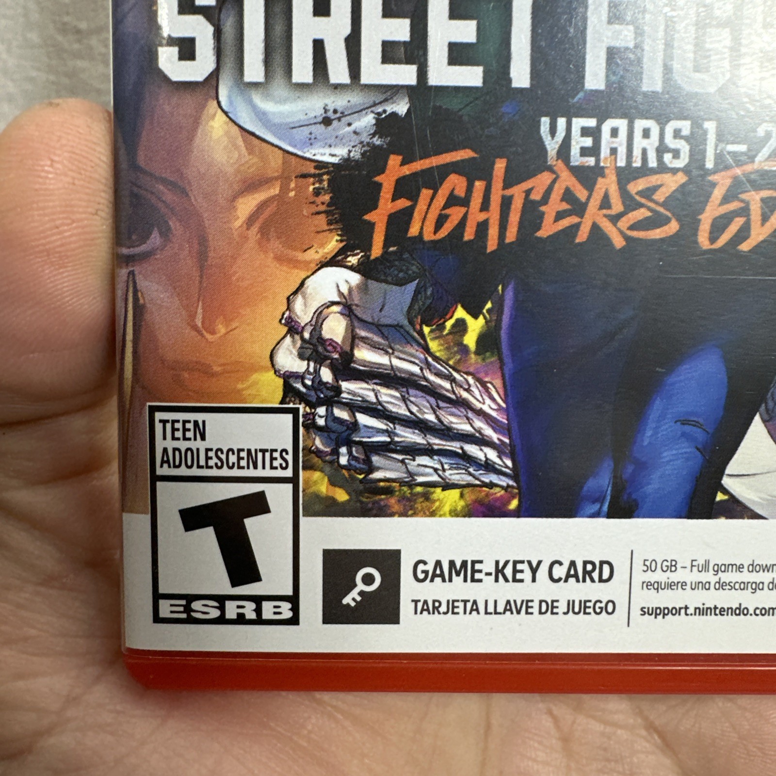 Street Fighter 6 Year 1-2 Fighters Edition for Nintendo Switch 2 ESRB GKC