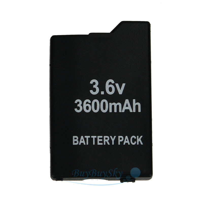 For Slim PSP 2000 3000 2001 3001 Rechargeable Replacement Battery Backup 3600mAh