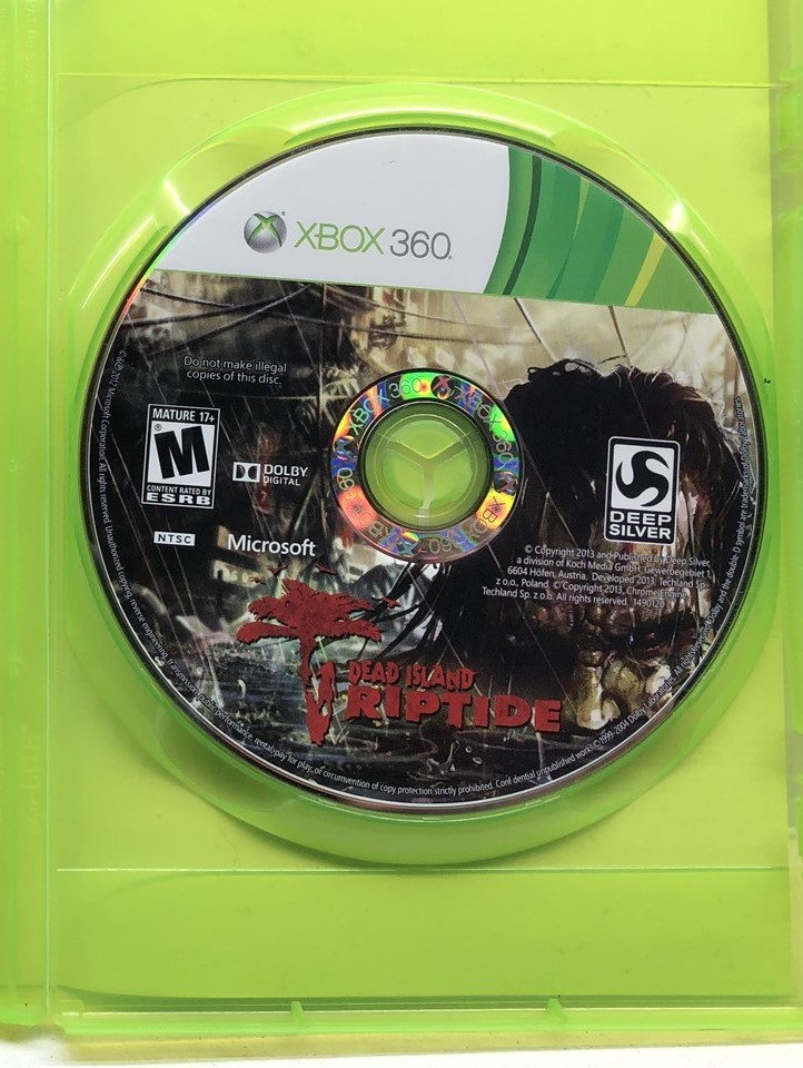 Dead Island: Riptide Special Edition (Xbox 360 2013) Clean Tested Working