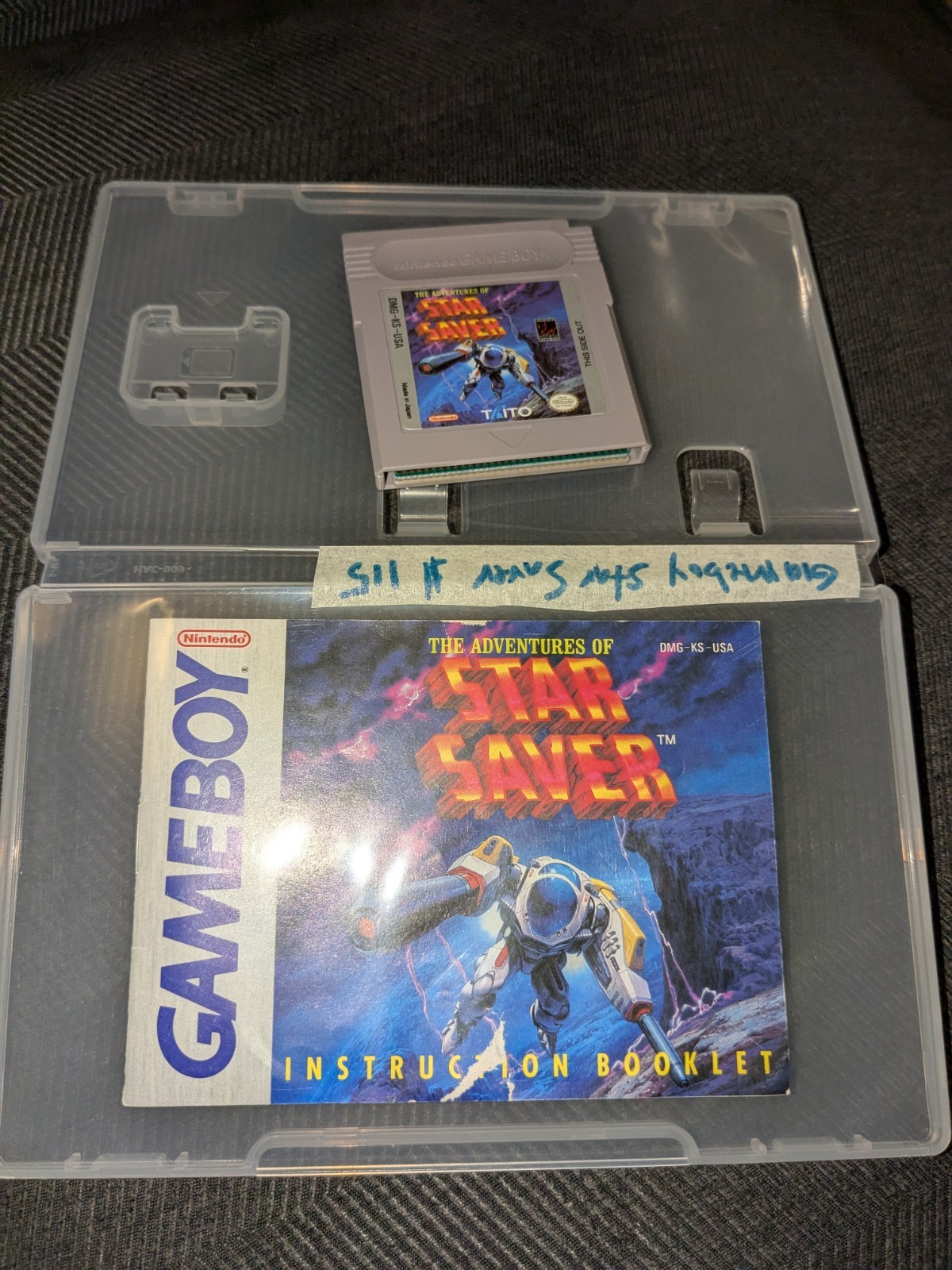 Max Or/ Adventures of Star / Rubble Saver Nintendo GameBoy Game& Manual-Working