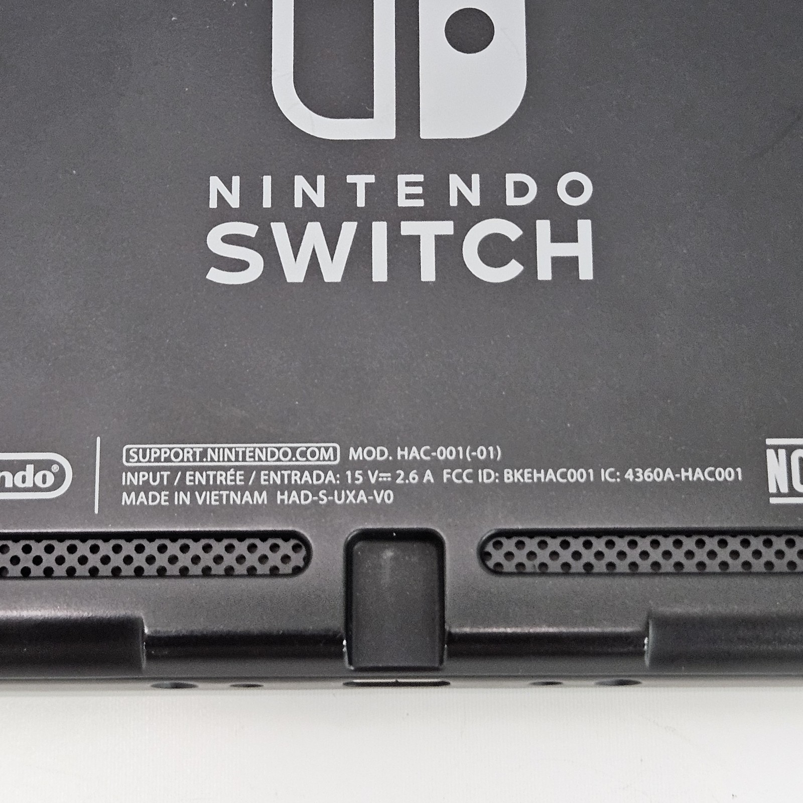 Nintendo Switch V2 HAC-001 (-01) Console Tablet Only Tested EUC