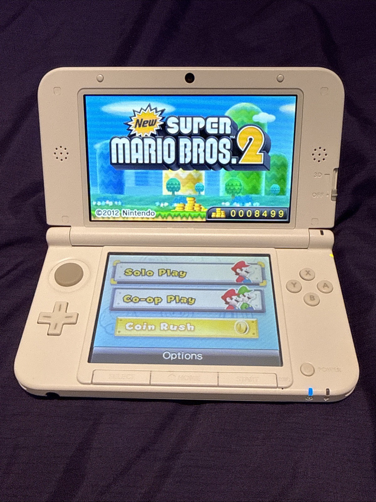 Nintendo 3DS XL / LL *Region Free*— 3 Games Included + Charger —Read Description