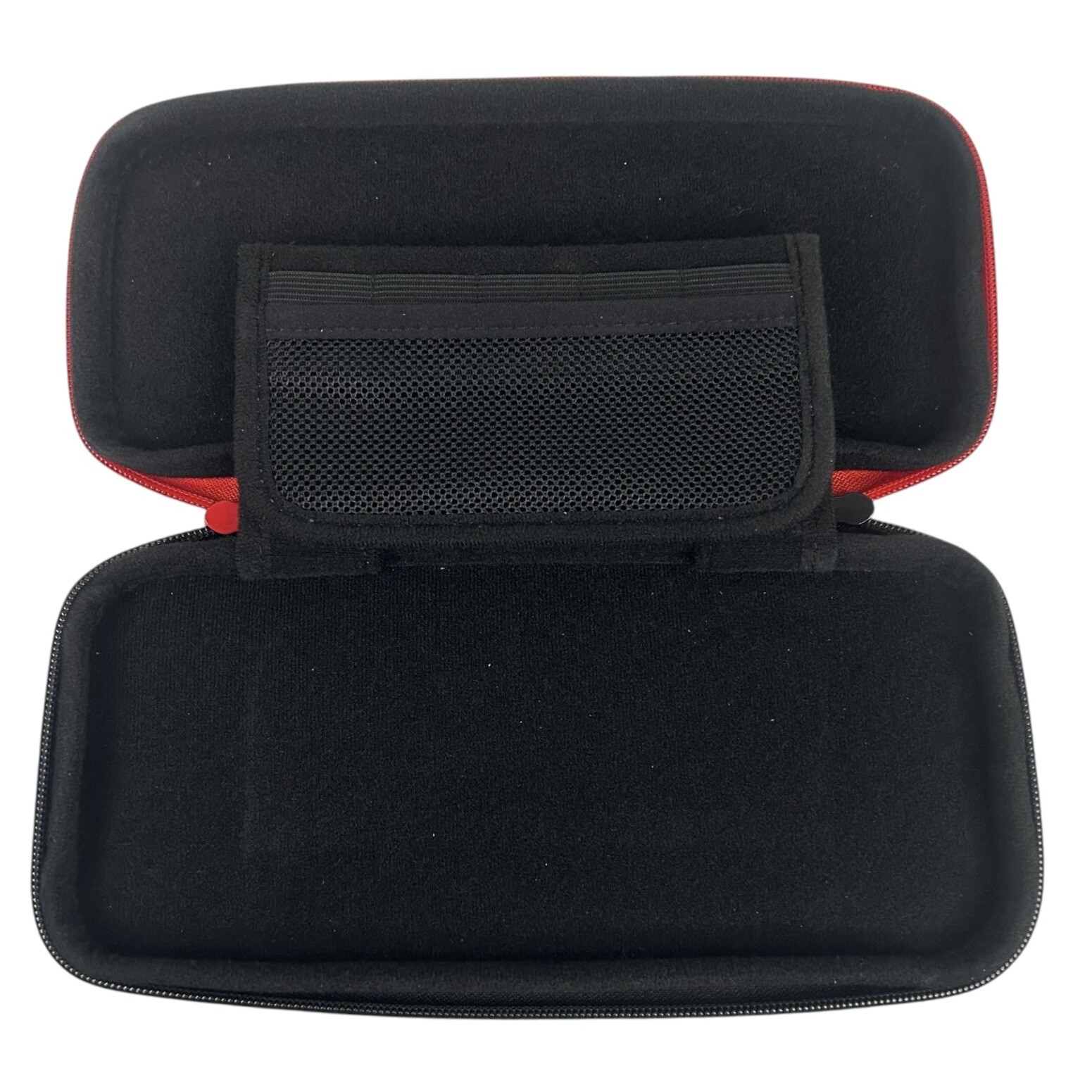 Nintendo Switch Carry Case Travel Mario Bowser Red Black Zip Bag