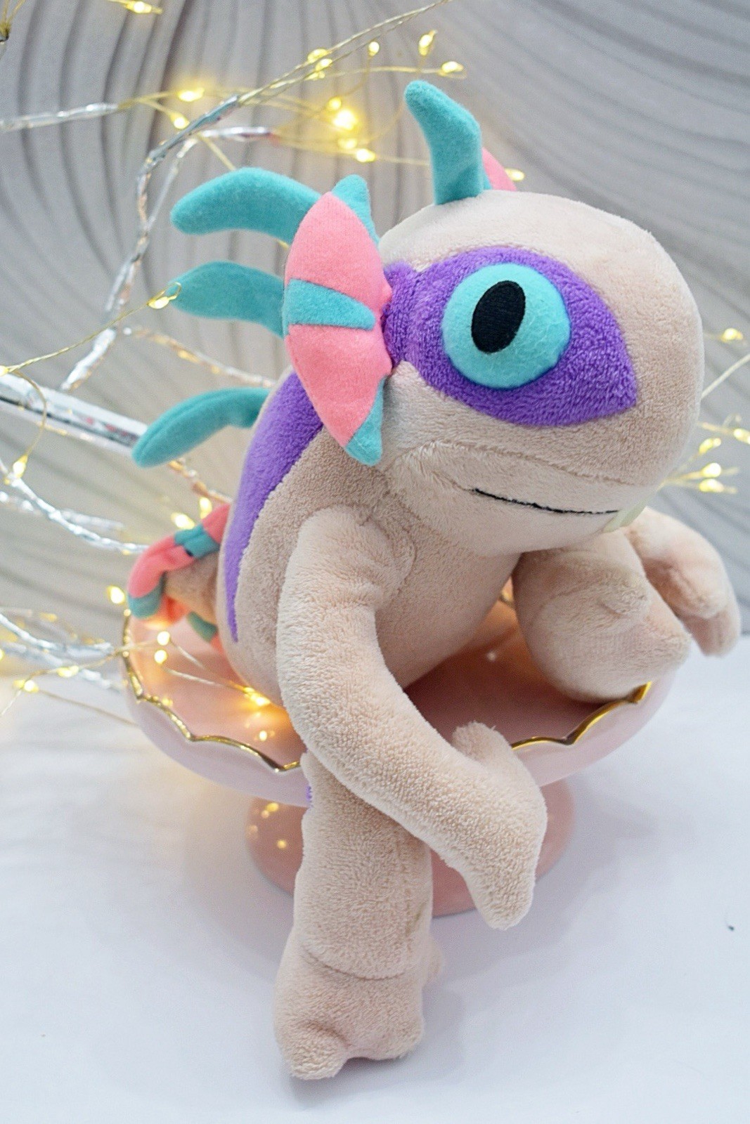 Murloc Plush lot Of 4 from World of Warcraft Blizzard Murky Gurky Lurky Murgle