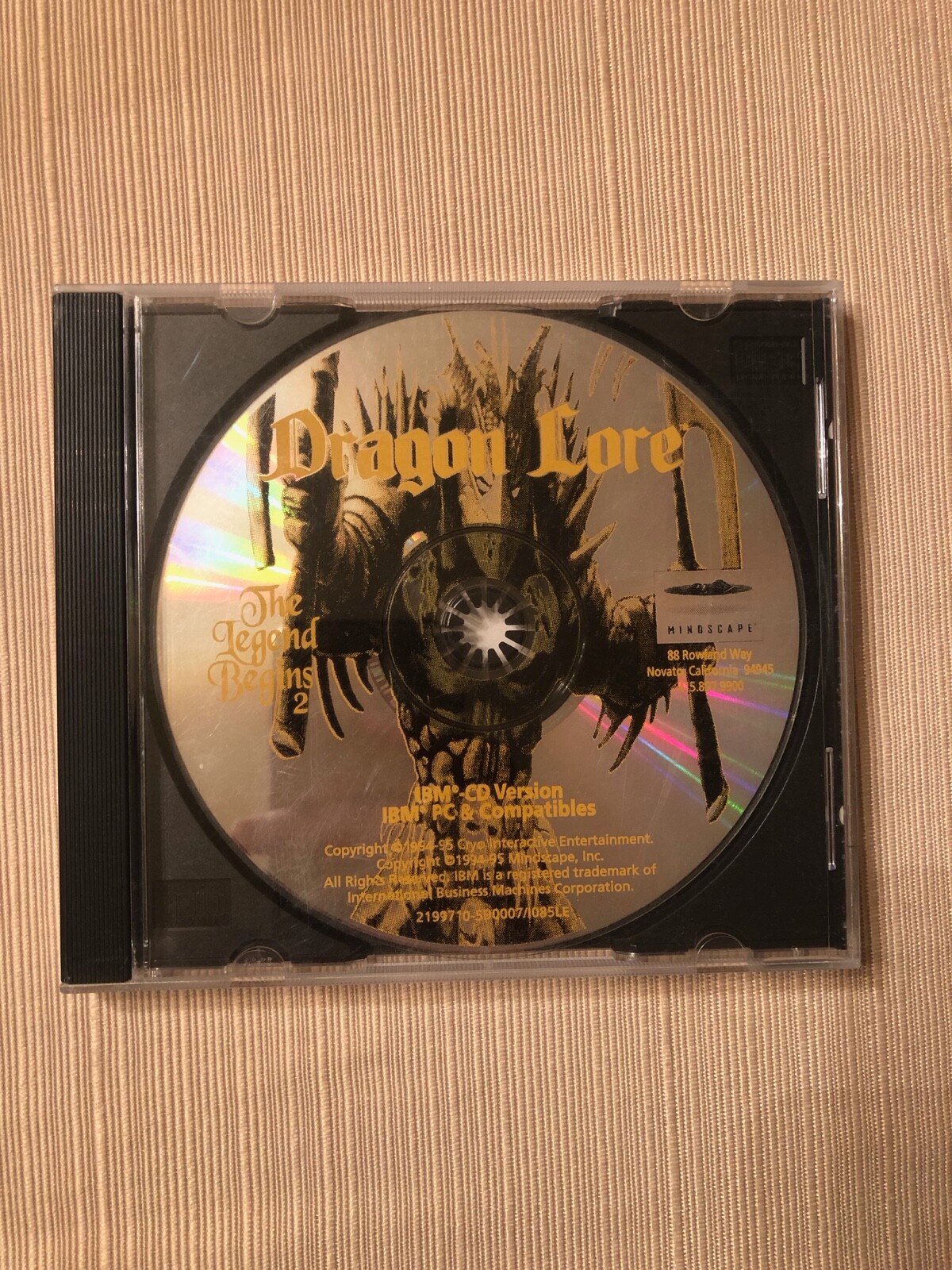 PC, Dragon Lore, 1995, Cryo Interactive Entertainment