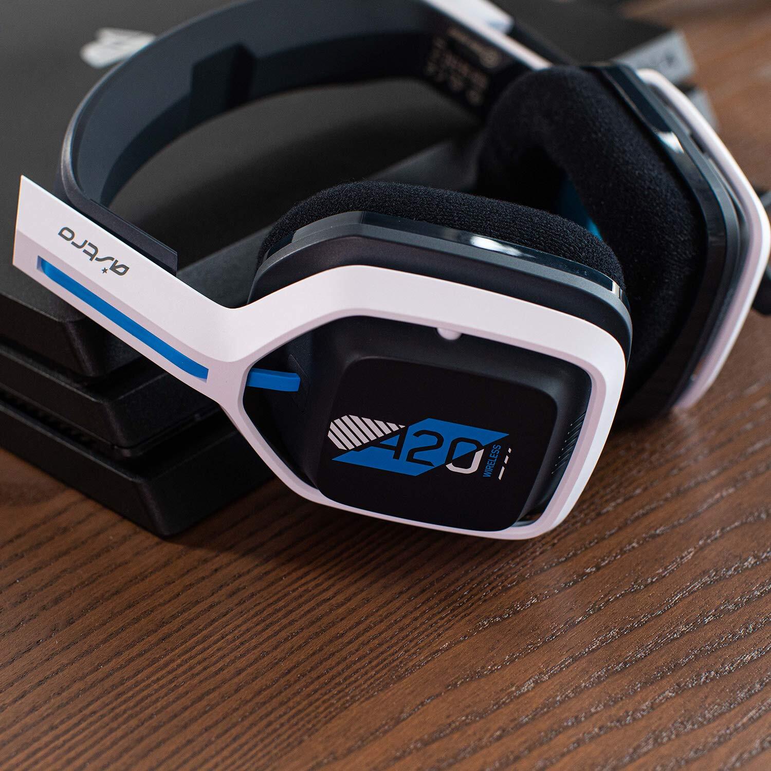Replacement ASTRO Gaming A20 Wireless Headset Gen 2 PS4 PS5 White/blue NO USB TR