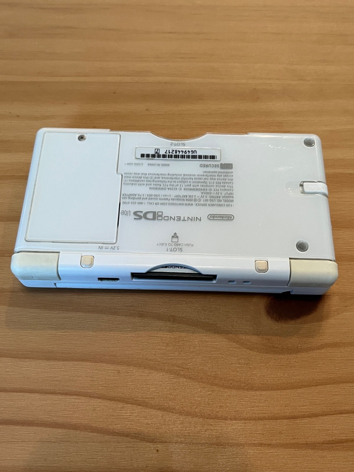 Nintendo DS Lite (USG-001) Handheld – White with Charger Game Stylus *Read*
