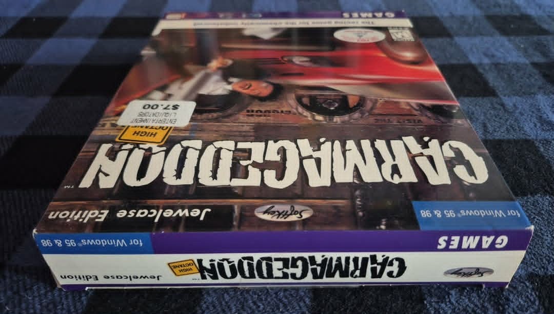 Carmageddon High Octane (Jewelcase Edition) – 1998 – Big Box PC Game