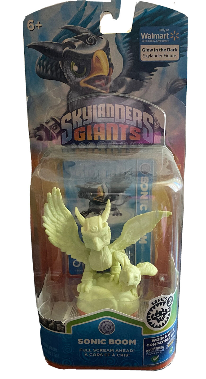 Skylanders Giants – GLOW IN THE DARK SONIC BOOM Figure Series 2 NEW 