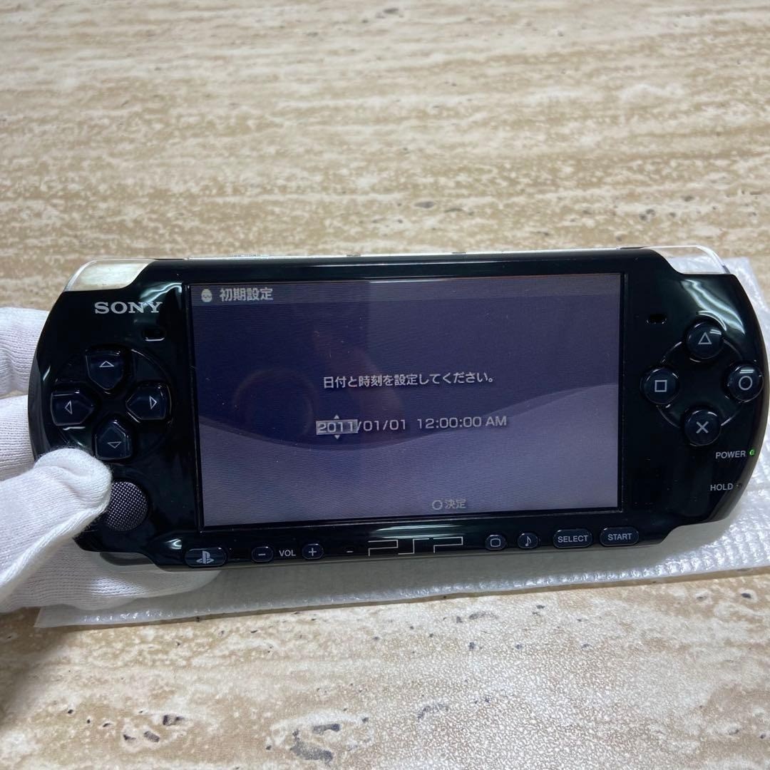 Sony PSP 3000 Piano Black Complete in Box Near Mint 6747