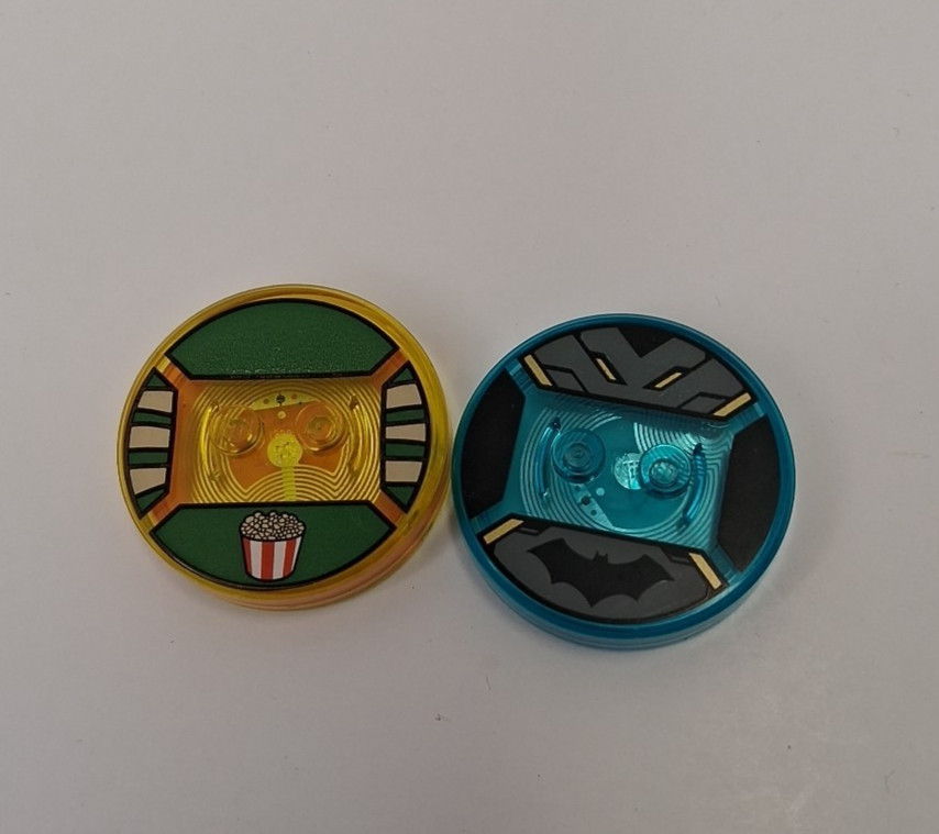 Lego Dimensions Batman Gremlins Toy Tag Disc Starter Pack Lot 2 TESTED