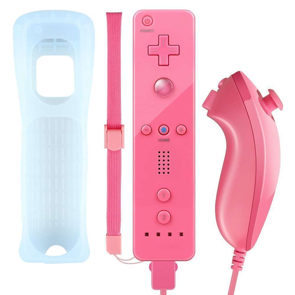 Motion Plus Wii Remote Controller and Nunchuck for Wii/Wii U Console Video Games