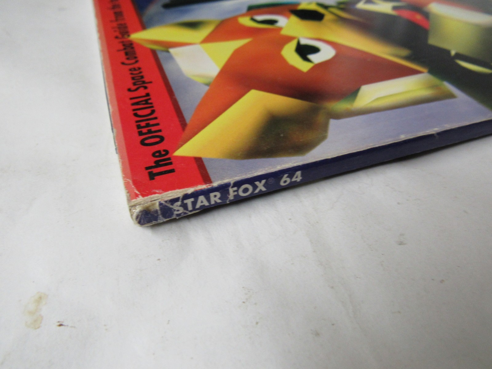 Nintendo Power Star Fox 64 Official Player’s Strategy Guide w/ Fold-Out Map