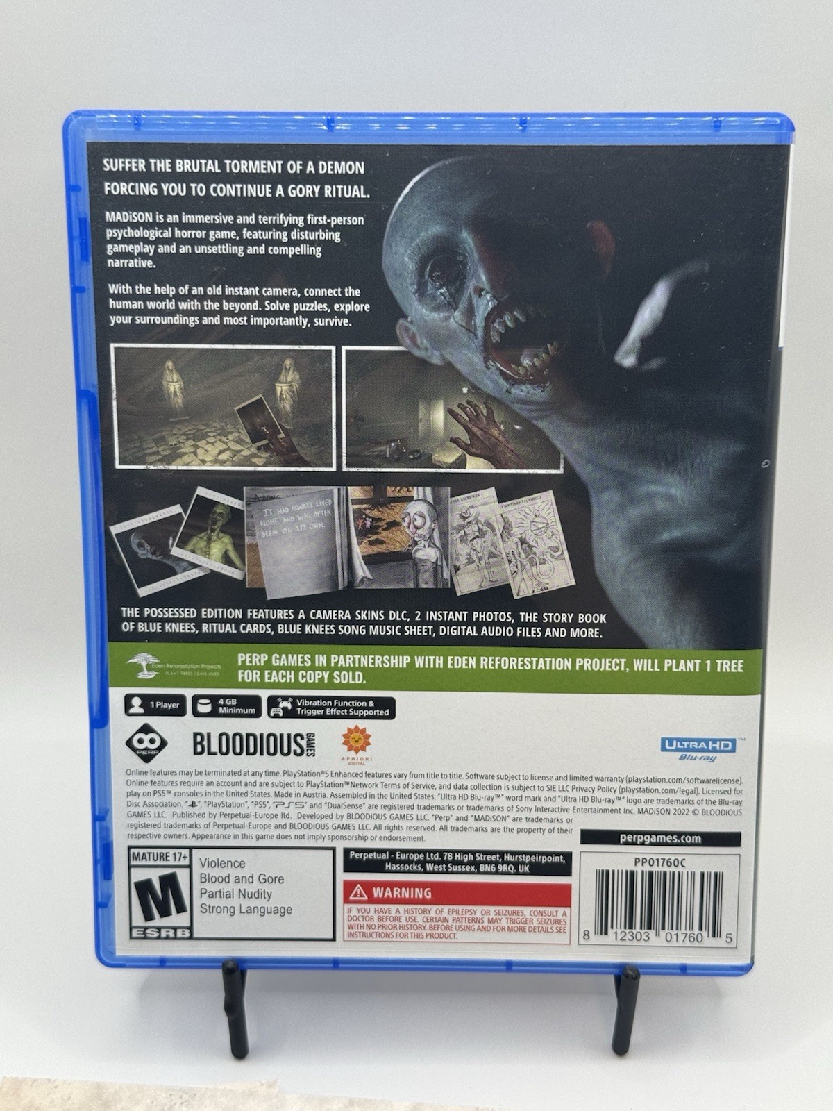 MADiSON Possessed Edition (Sony PlayStation 5, 2022) CIB