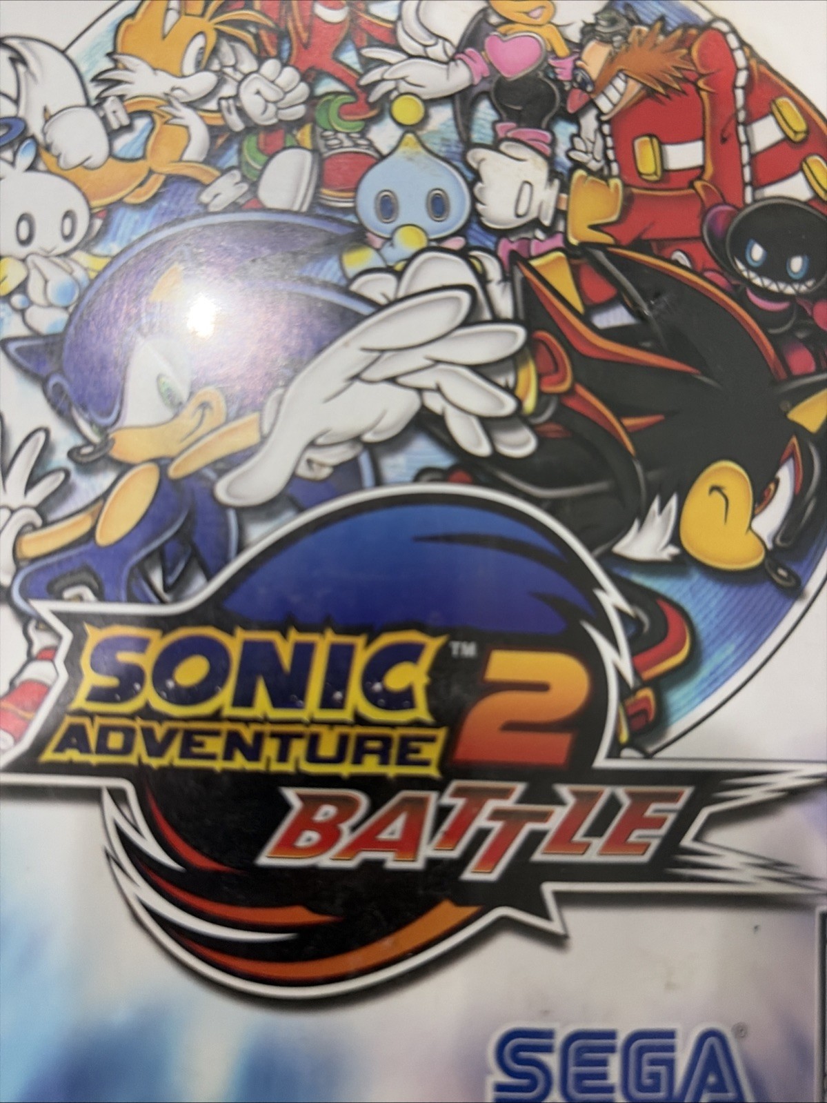 Sonic Adventure 2 Battle (Nintendo GameCube, 2004) CIB Complete In Box