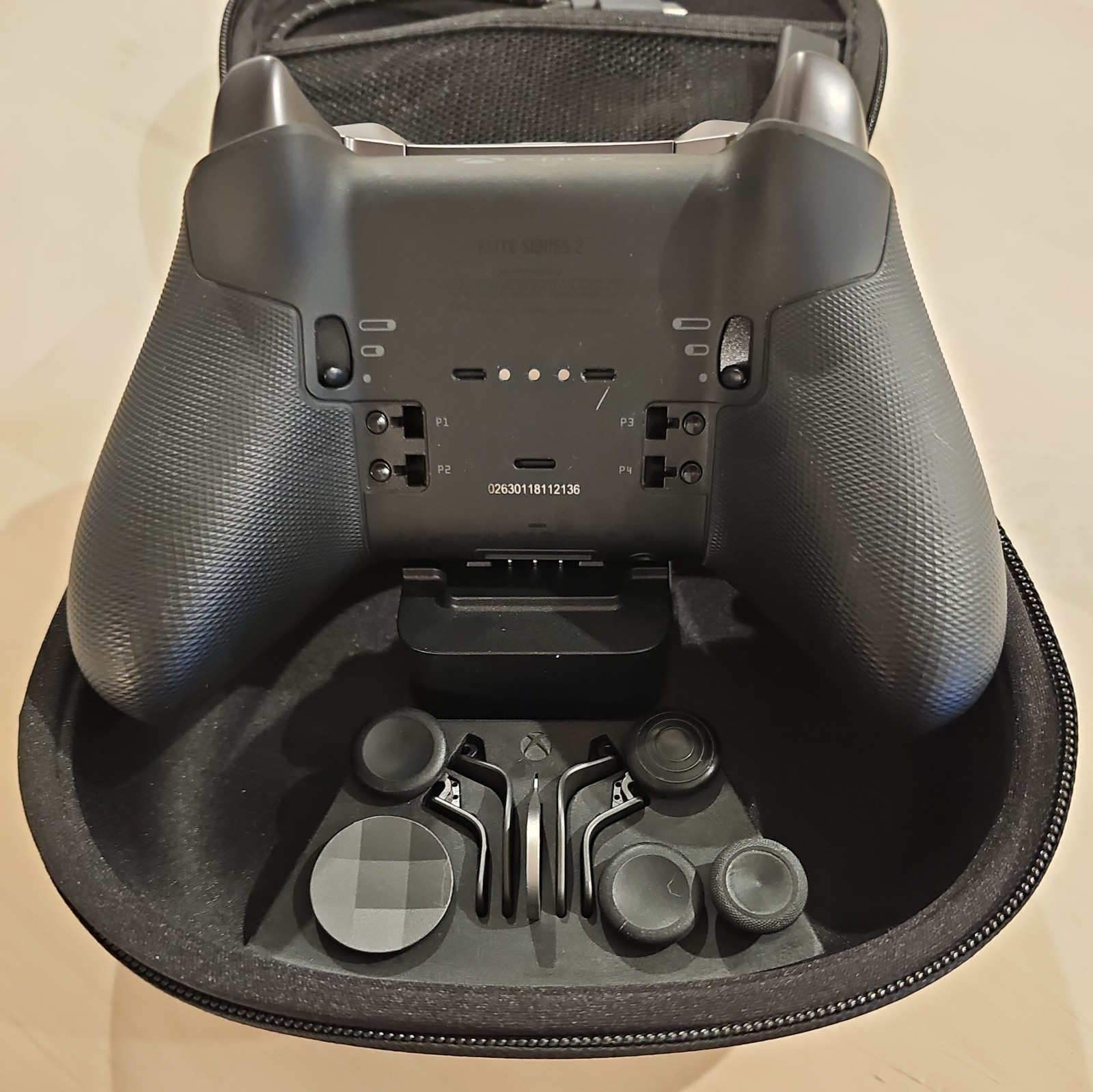 Xbox One Elite Series 2 Wireless Controller Black with Case and Accessories