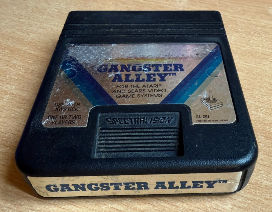 ATARI 2600 – GANGSTER ALLEY SPECTRAVISION ** FREE POST AUS **